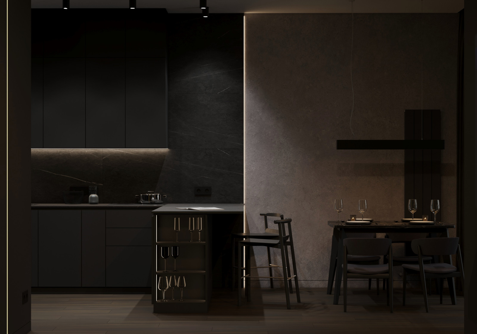 Дизайн интерьера квартиры в ЖК Вереск в престижном районе Москвы