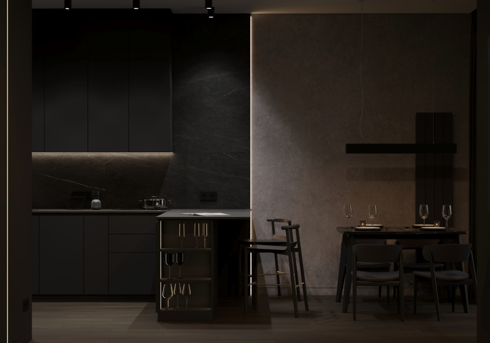 Дизайн интерьера квартиры в ЖК Вереск в престижном районе Москвы