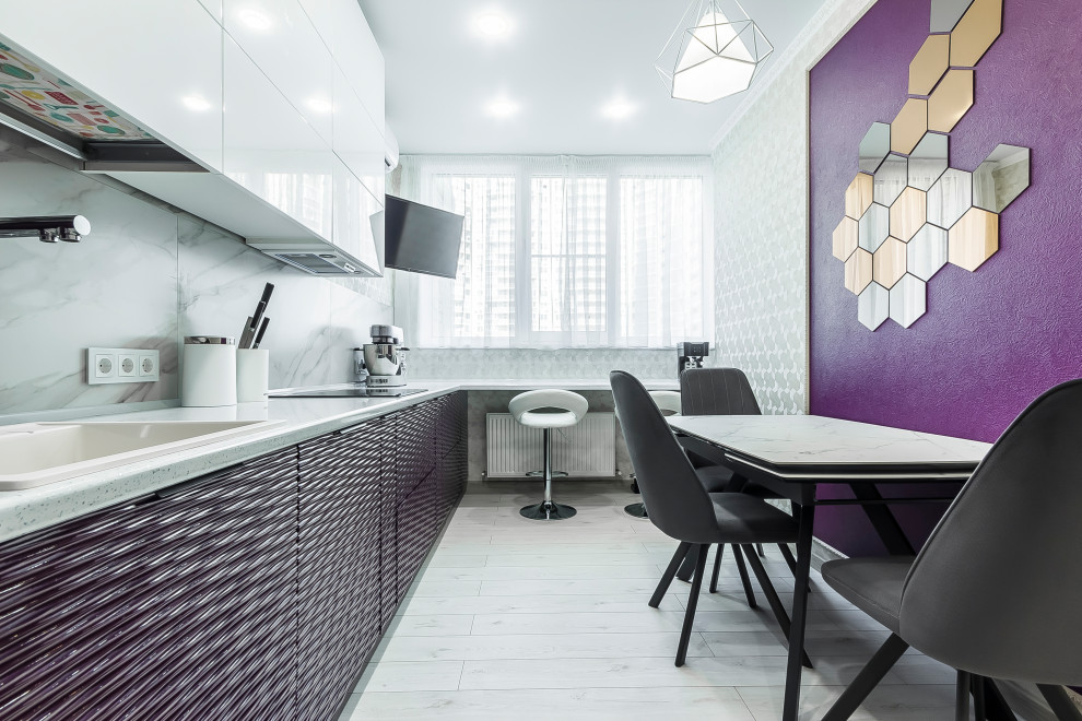 Яркая и функциональная. 2-к квартира в Краснодаре