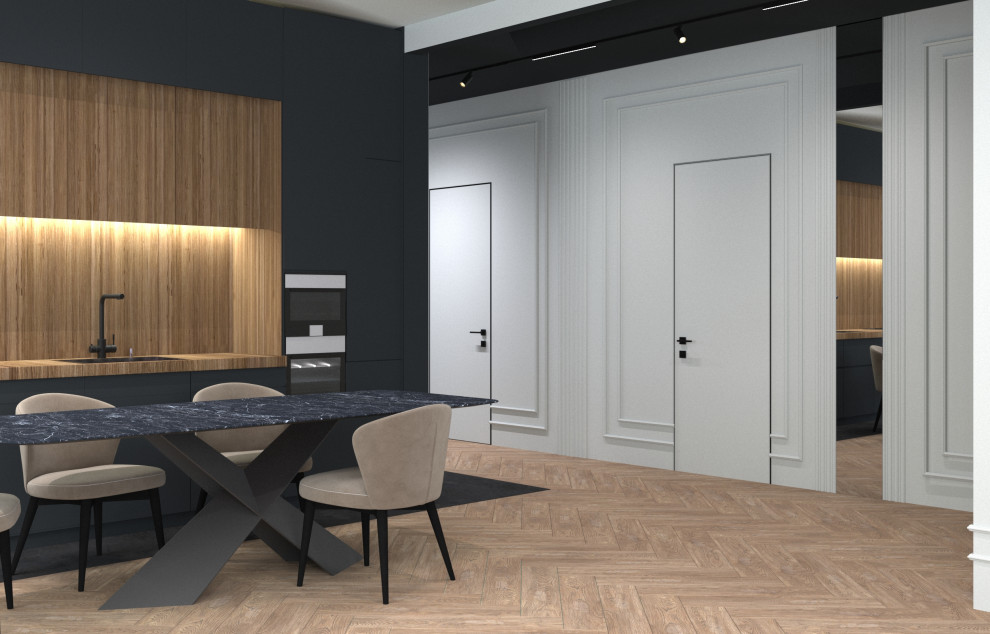 кухня-гостиная