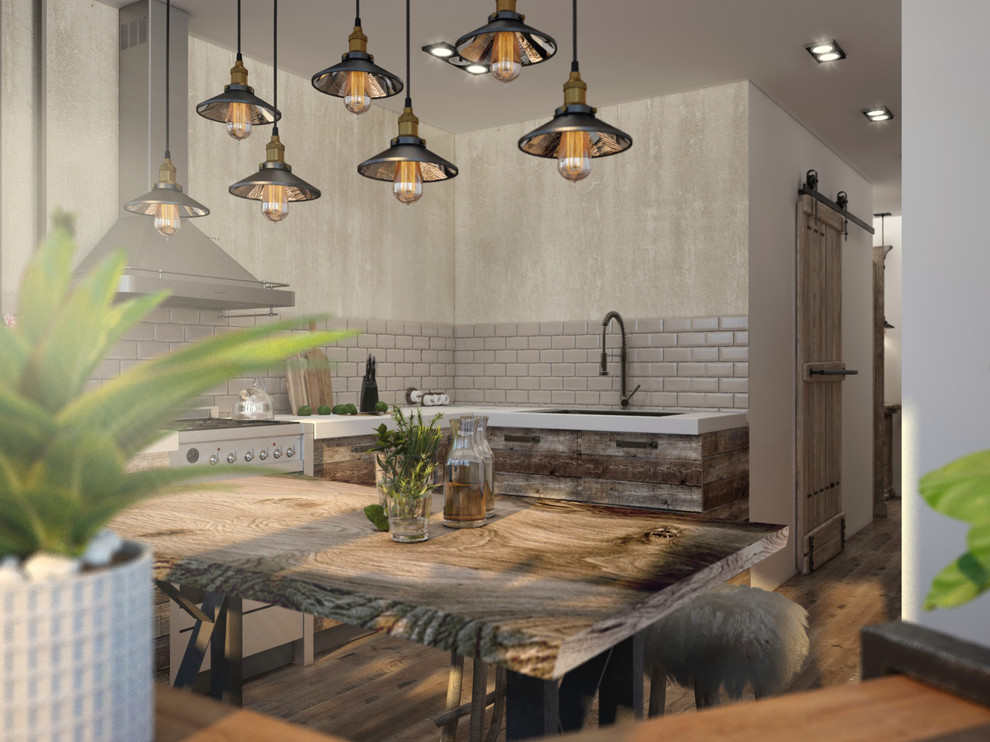 Квартира в стиле лофт