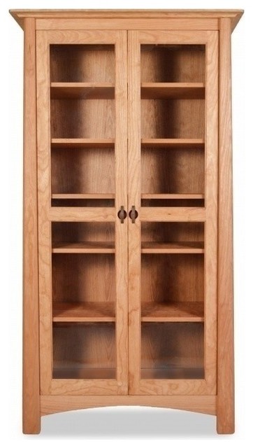 Harvestmoon Bookcase With Gl Doors Craftsman Bookcases By Harvestmoon Bookcase With Gl Doors Craftsman Bookcases By Maple Corner Woodworks