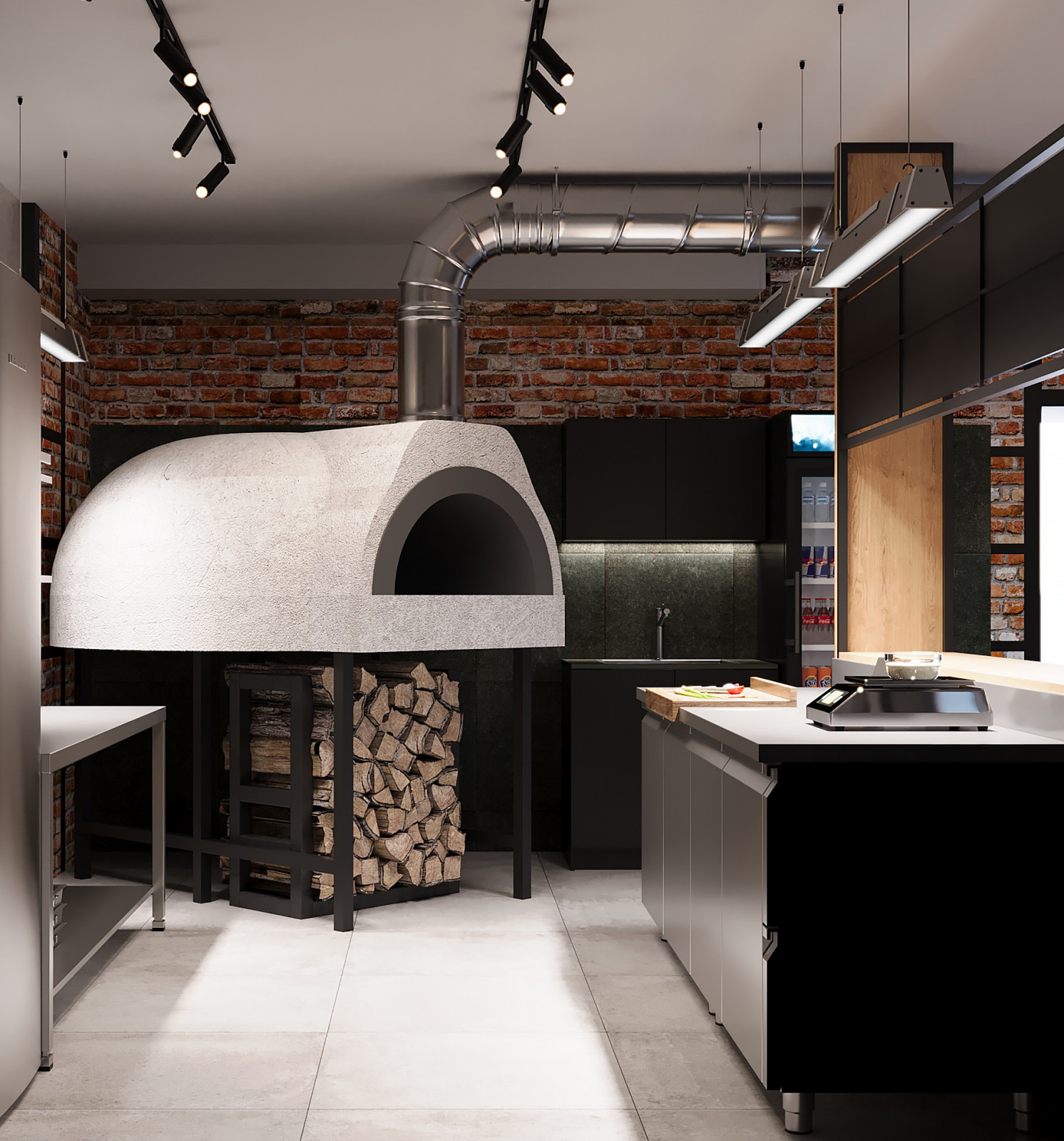 Пиццерия "Станция 9/1" с летней верандой в Томске