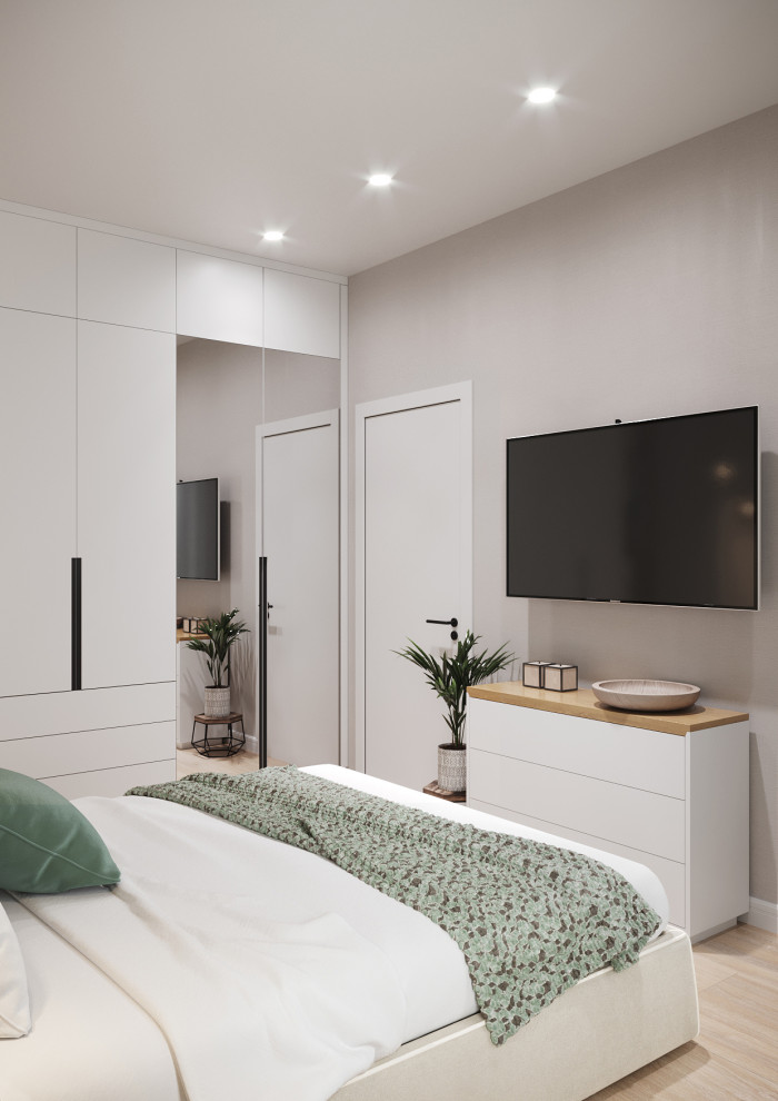 Innenarchitektur einer kleinen Wohnung