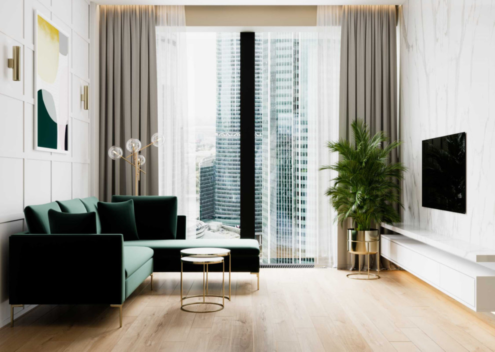 Двухкомнатные апартаменты для девушки