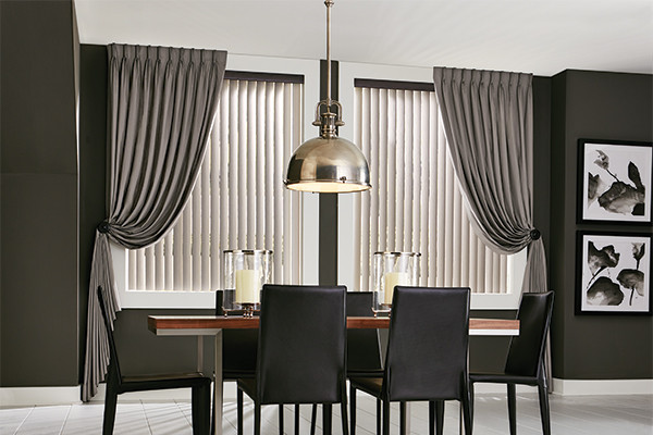 Photo of a modern dining room in Denver.