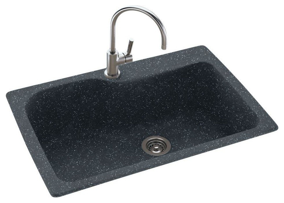 swan 33x22x10 solid surface kitchen sink