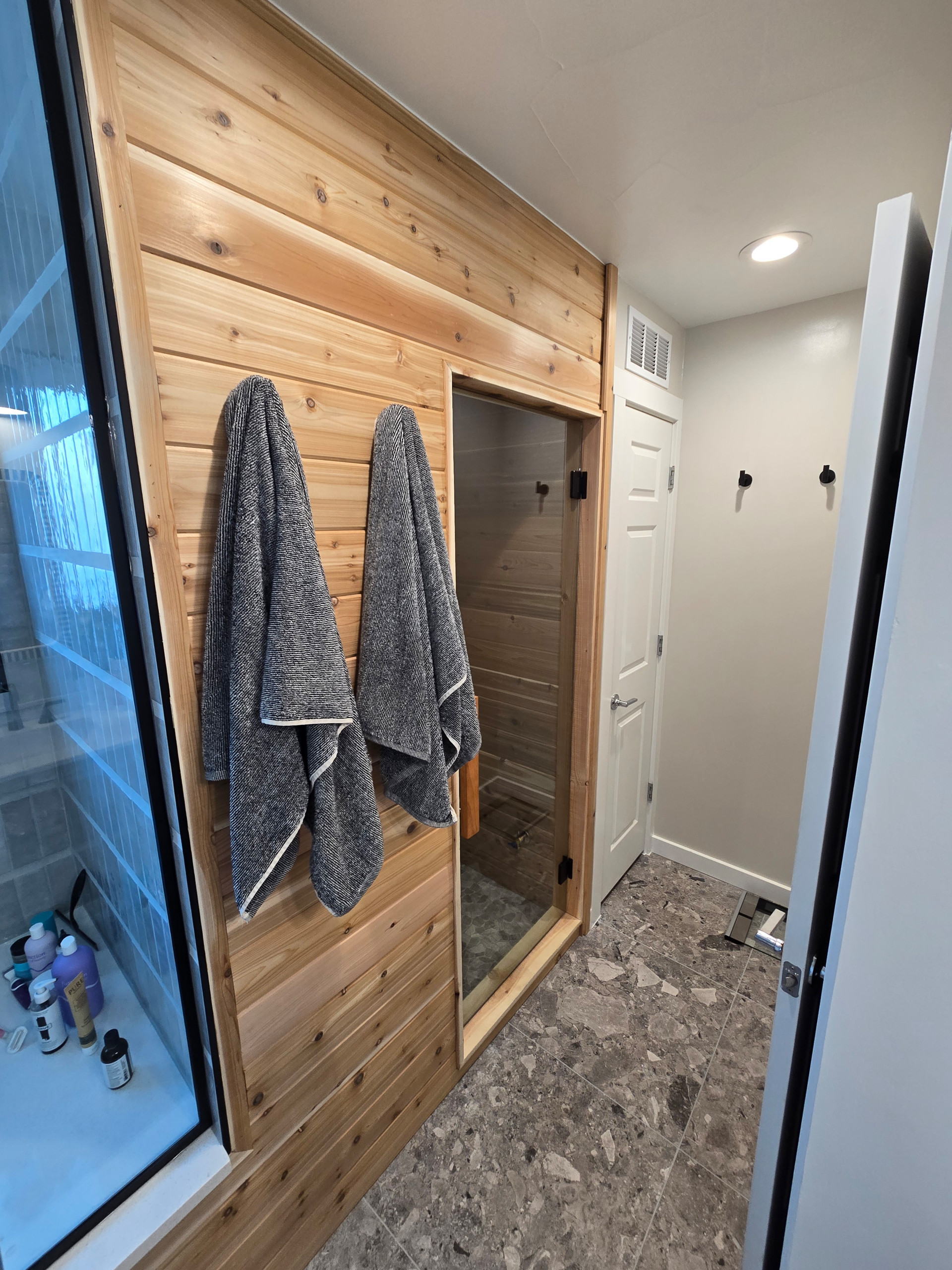 Master Bathroom Sauna