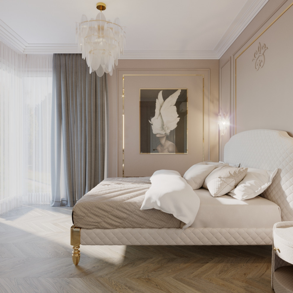 Дизайн-проект гостиной частного дома в Краснодаре