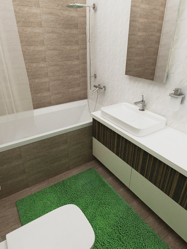 Проект однокомнатной квартиры в д.Рассказовка,Москва