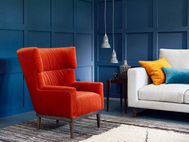 Bold Interior Inspiration retro-vardagsrum