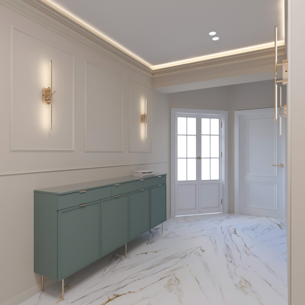 Эскизы к интерьеру в современной классике