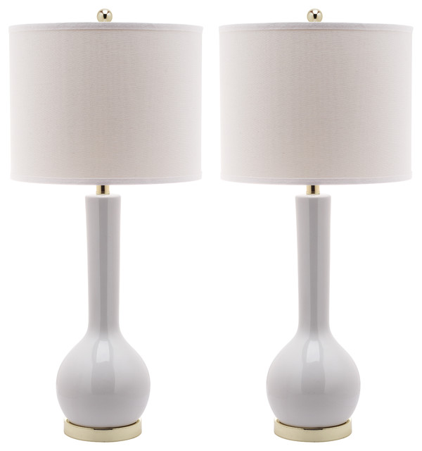 safavieh mae long neck table lamp