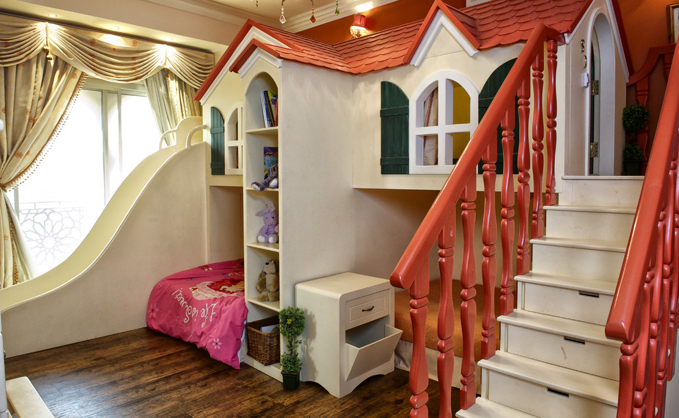 Design ideas for an eclectic kids' playroom in Other.