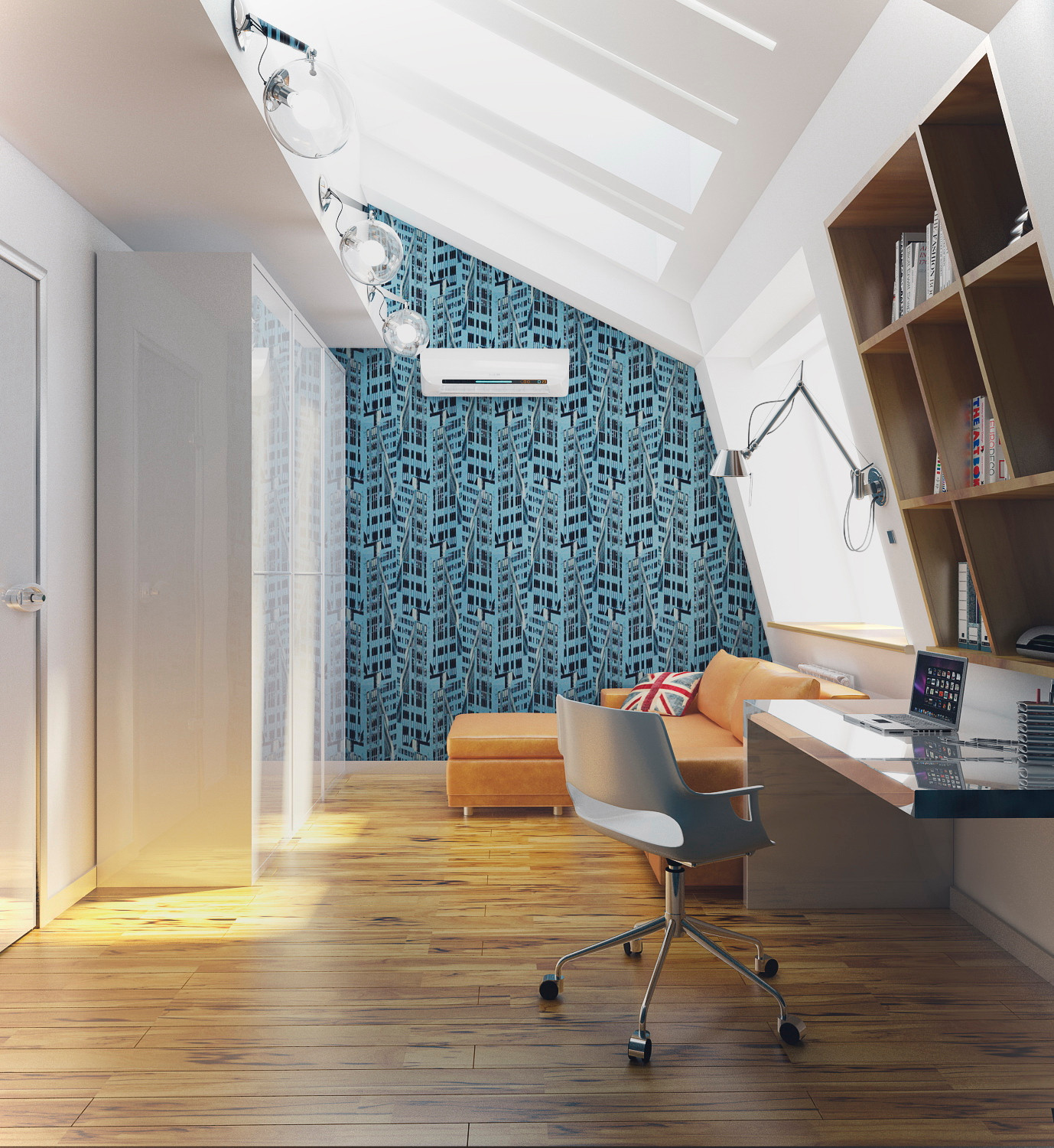 Двухуровневая квартира в Мытищах