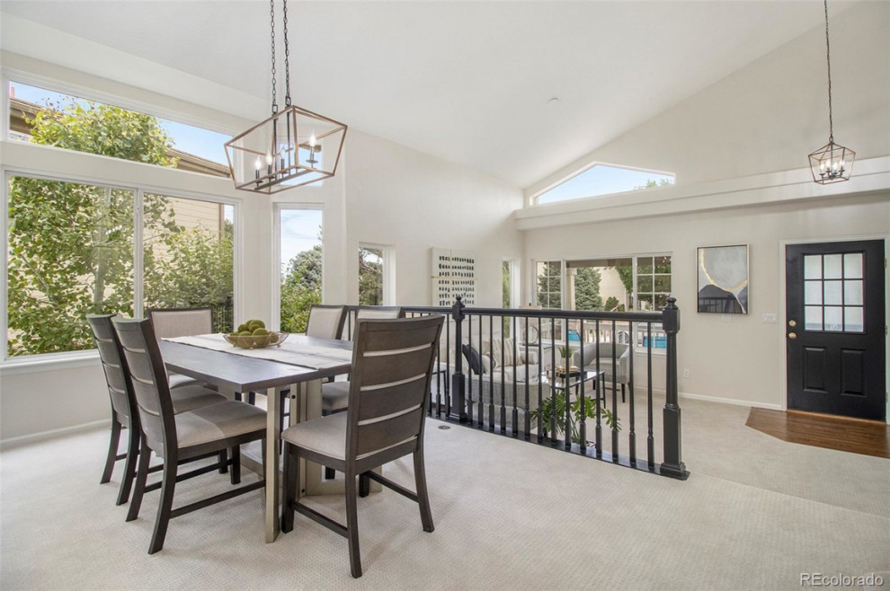 Home design - transitional home design idea in Denver