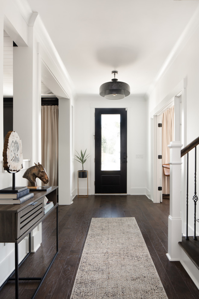 Photo of a transitional entryway in Charleston.