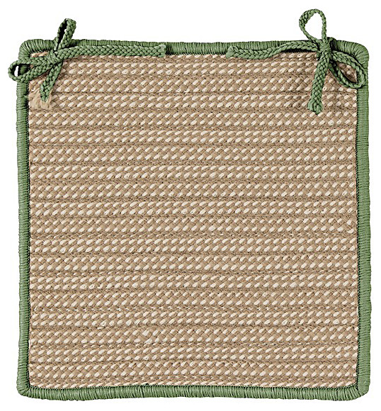 Colonial Mills Boat House Olive Chair Pad, Single
