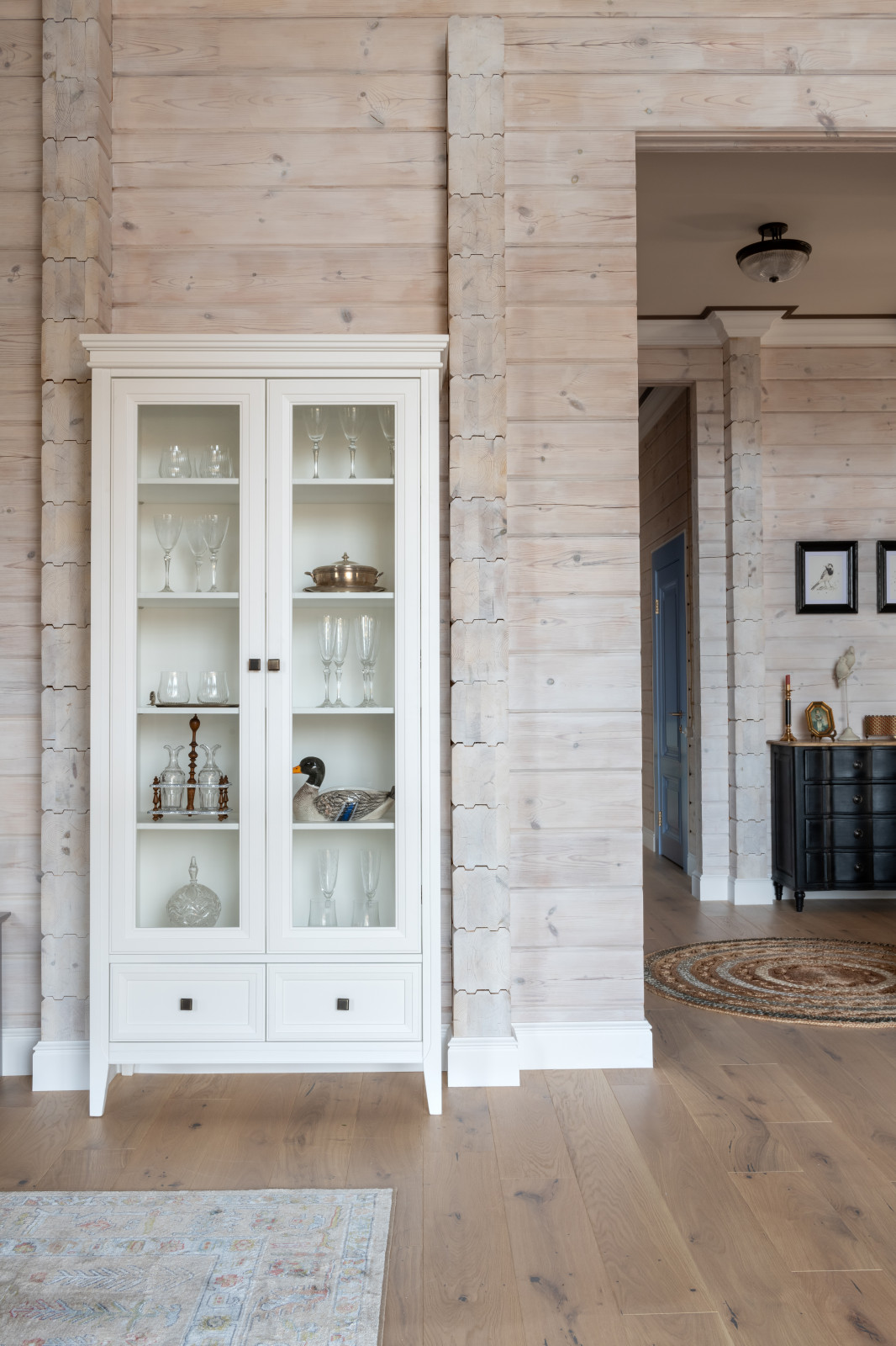 Интерьер деревянного дома