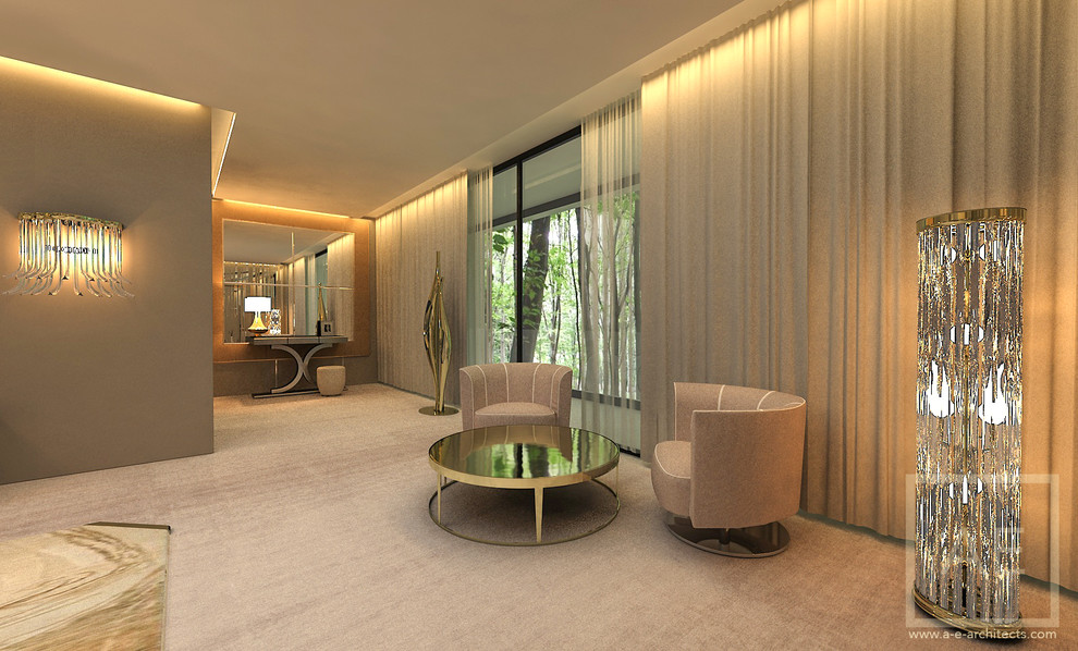 Спальня в загородном доме