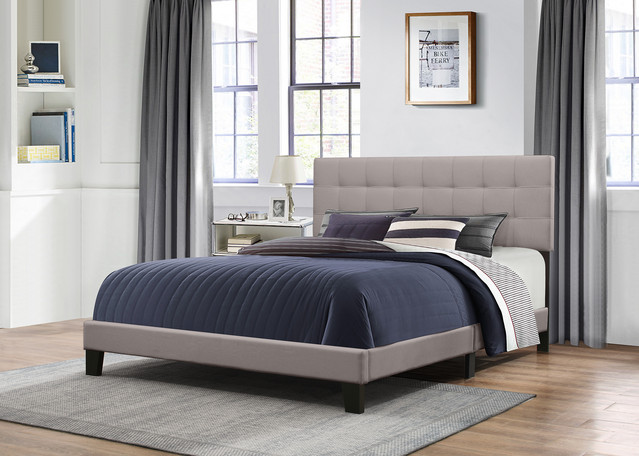 Delaney Bed in One - Stone, Full