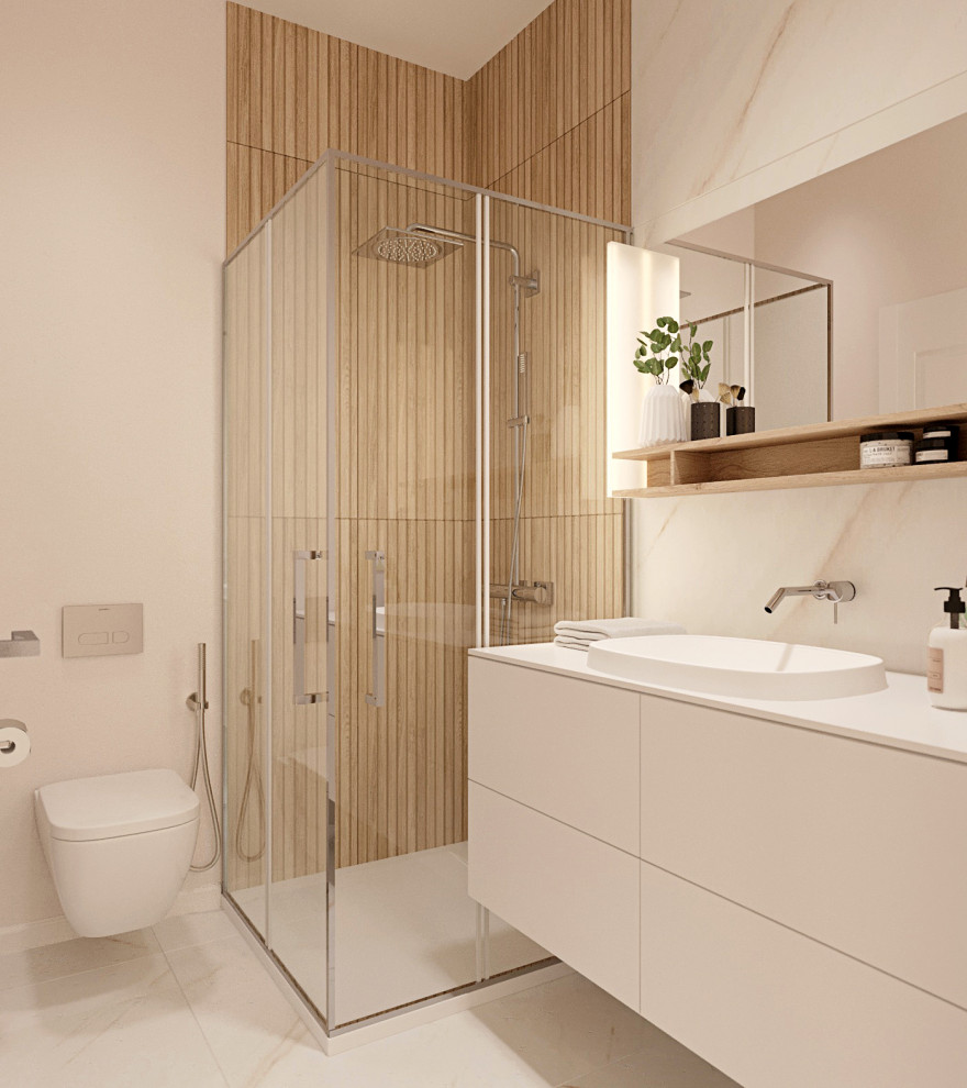 Санузел при спальне, постирочная