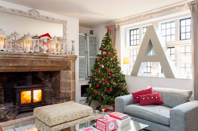 19 Classic Red Christmas Decorating Schemes | Houzz UK