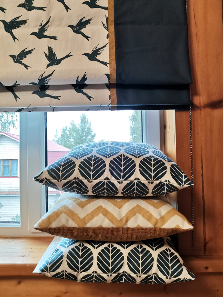 Шторы для загородного дома в Пушкино