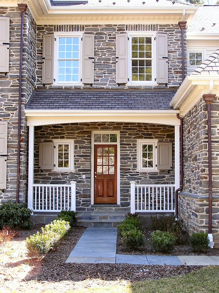 Inspiration for a traditional exterior in Philadelphia.