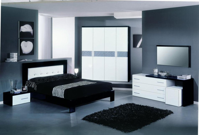 Made in Italy Leather High End Bedroom Furniture - Modern - Beds ...