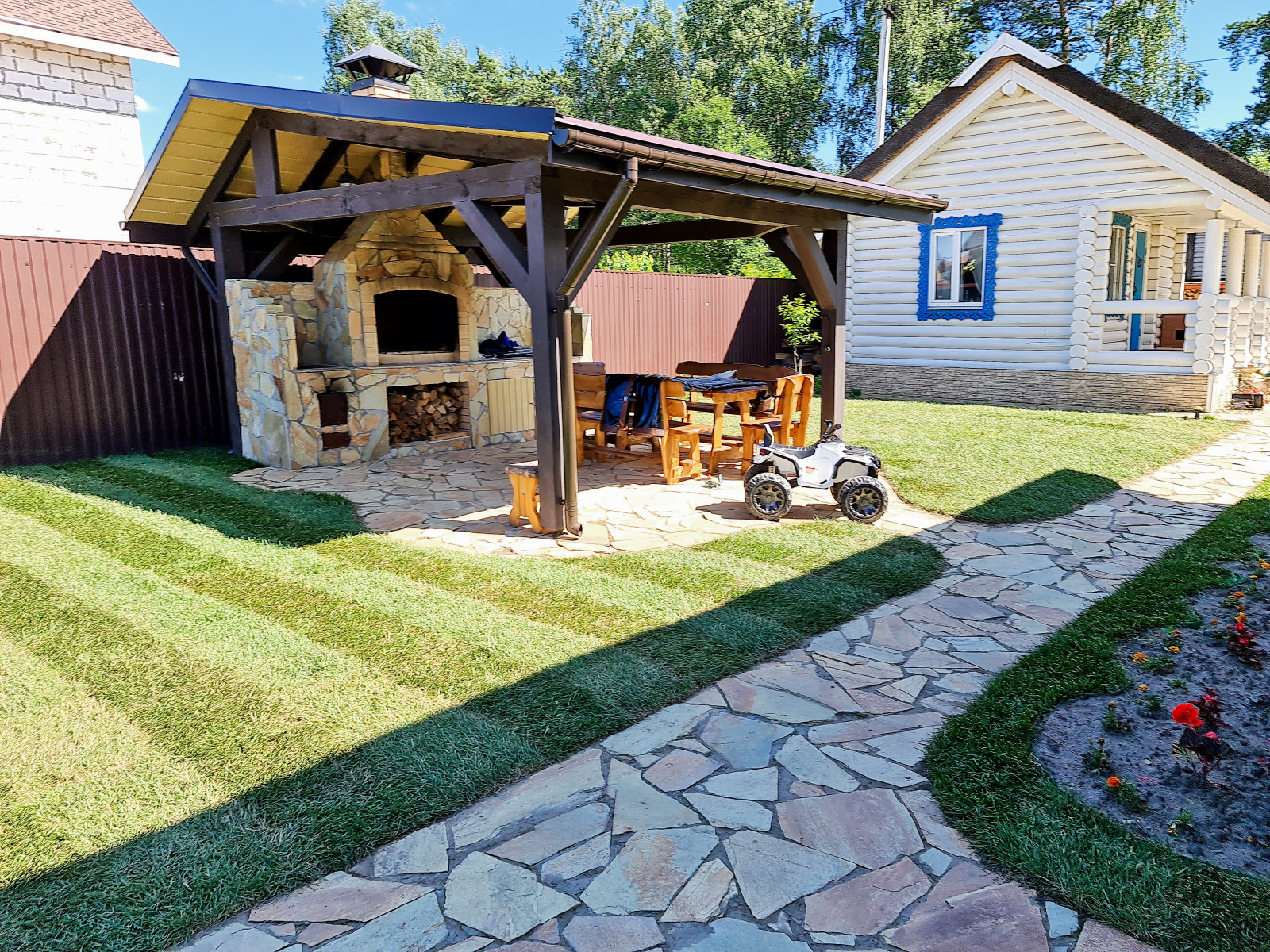 рулонный газон