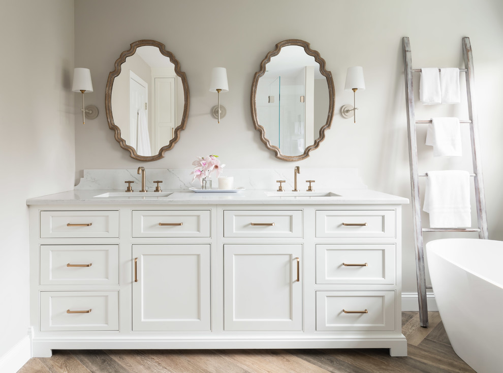 Serene and Tranquil Master Bathroom - Transitional - Bathroom - Boston ...