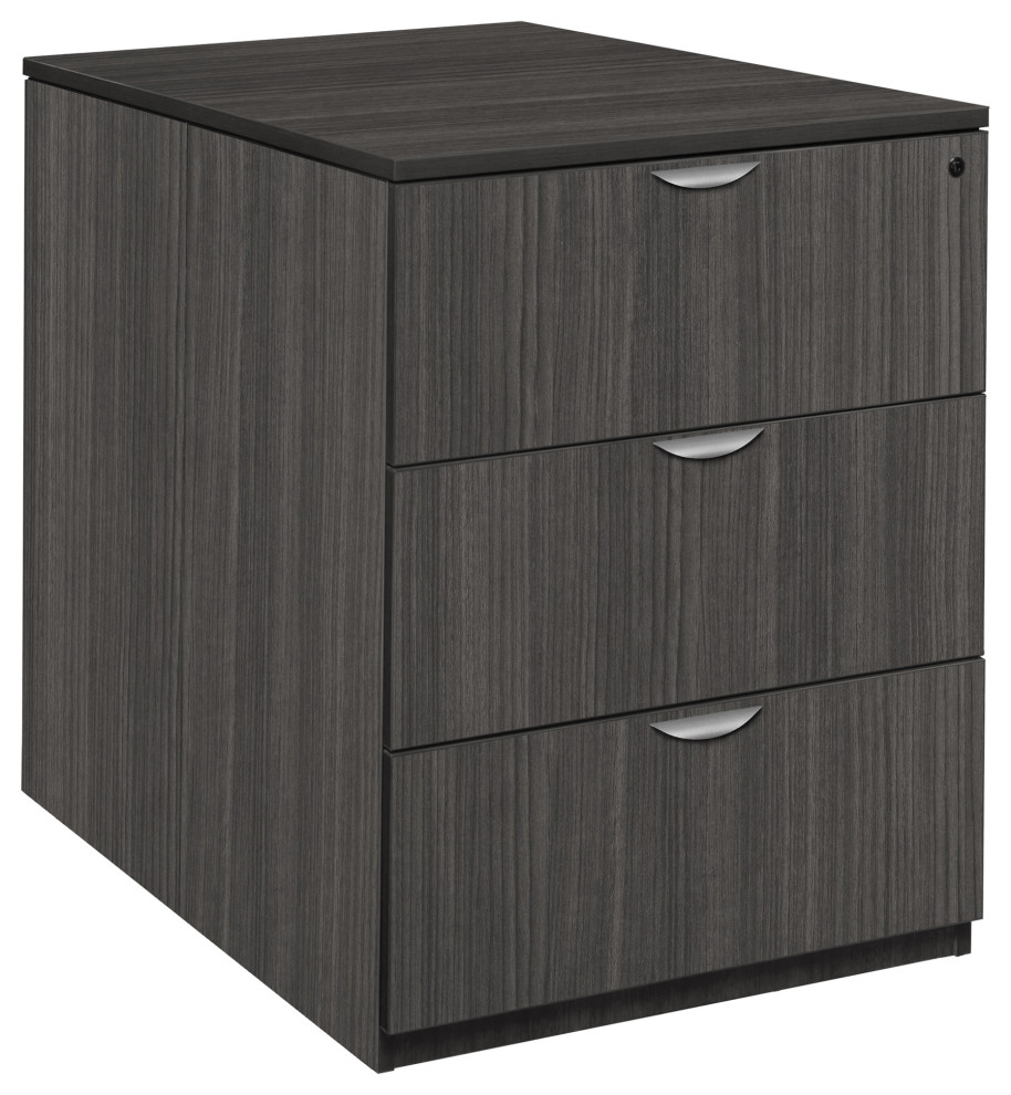 Legacy Stand Up Back to Back Lateral File/ Lateral File- Ash Grey
