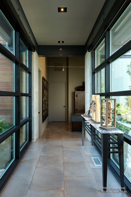 Gig Harbor, Washington  | Vine Design Group contemporary-hallway-and-landing