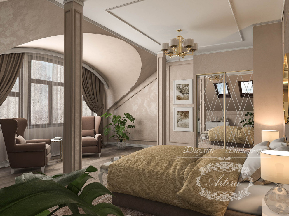 Дизайн мансардного этажа, Тамбов