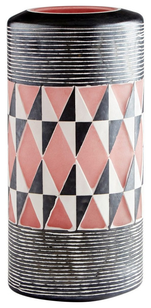 Fairview Villas - Medium Vase - 7.5 Inches Wide By 15.75 Inches High - Decor