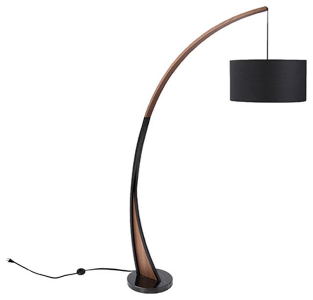 mid century modern arc lamp