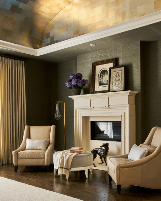 Villanova transitional-bedroom