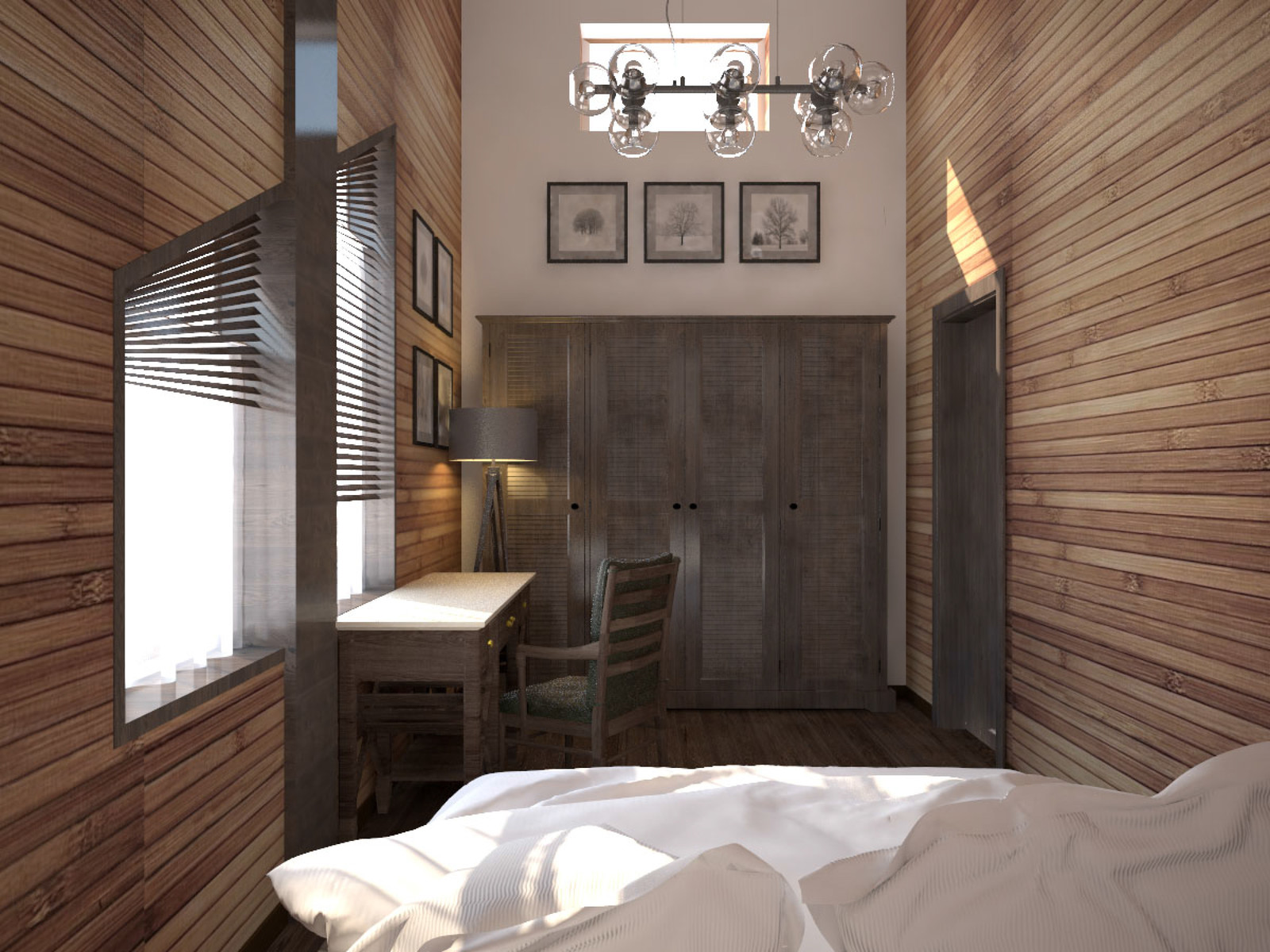 Деревянный дом в Непряхино