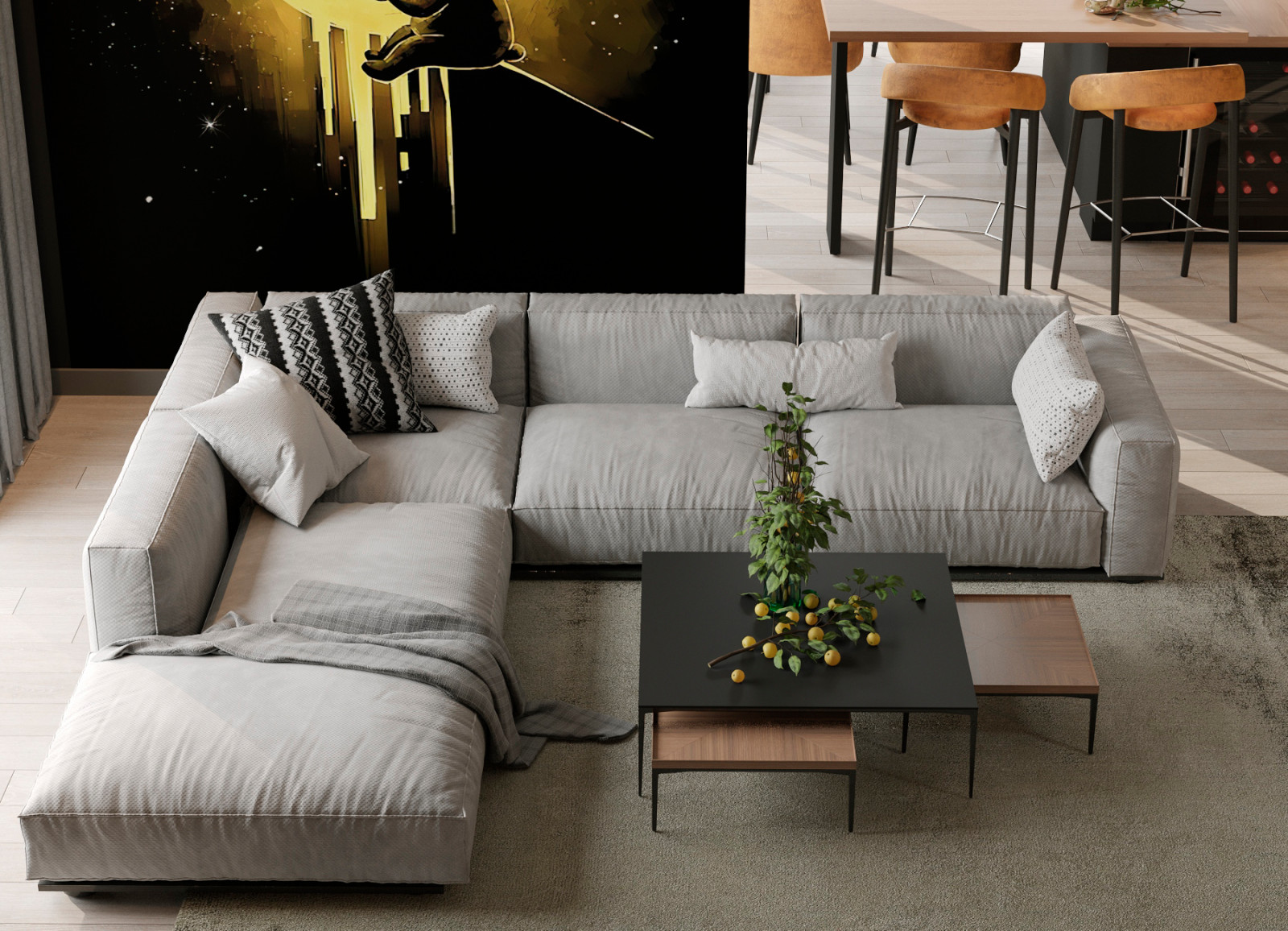 Коттедж в п. Холмогоровка