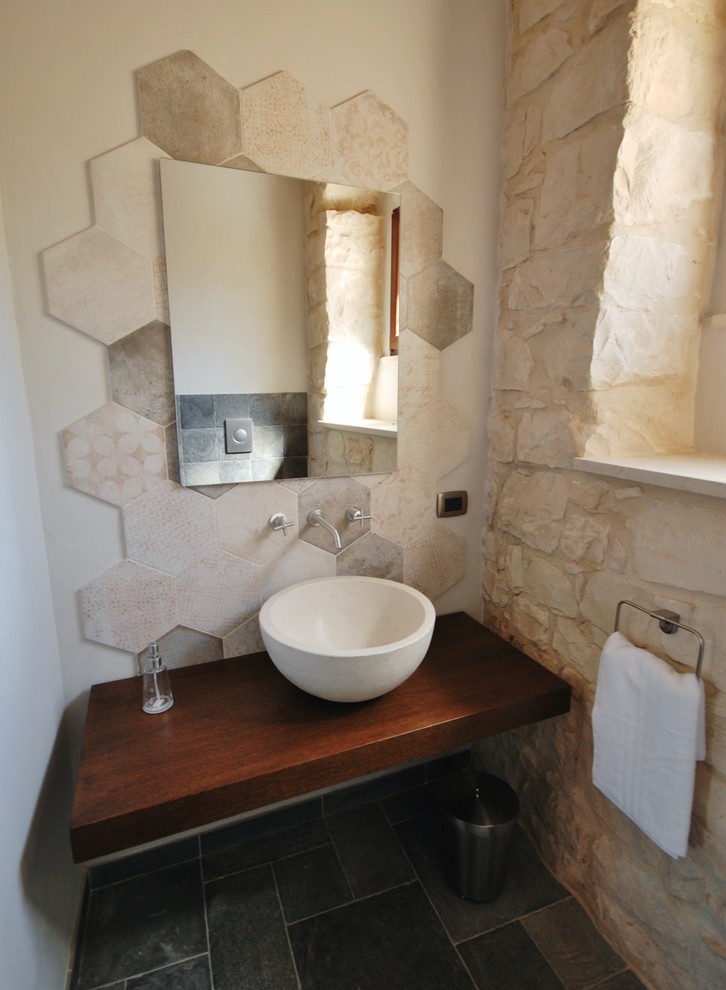 Design ideas for a country bathroom in Catania-Palermo.