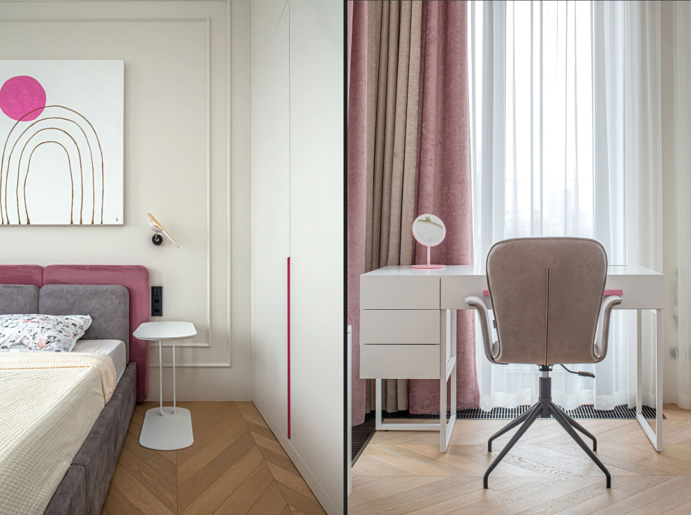 Реализованный проект квартиры в Неоклассике ЖК Eleven