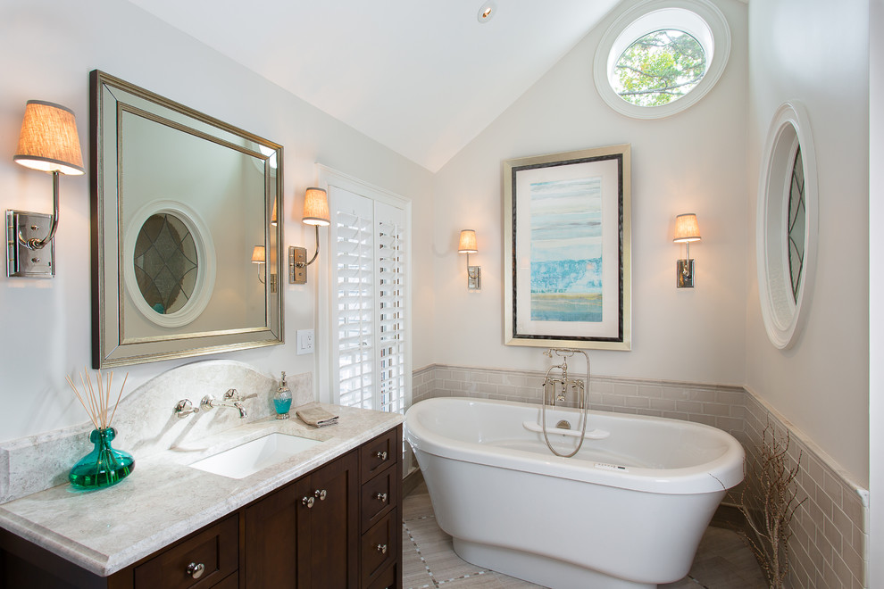 Photo of a traditional bathroom in San Francisco.