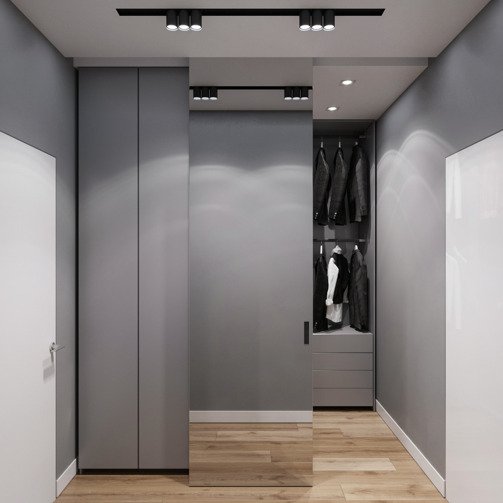 Дизайн интерьера двухкомнатной квартиры. ЖК Ясный. Москва