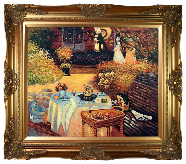 The Luncheon, Victorian Gold Frame 20"x24"