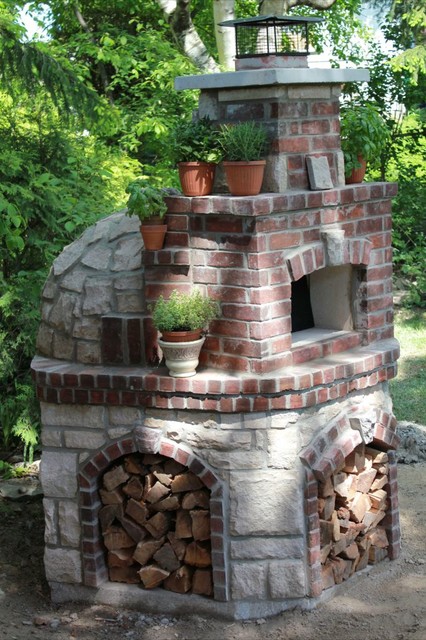 Outdoor Pizza Oven Wood Fired Pizza Oven Kit Traditional