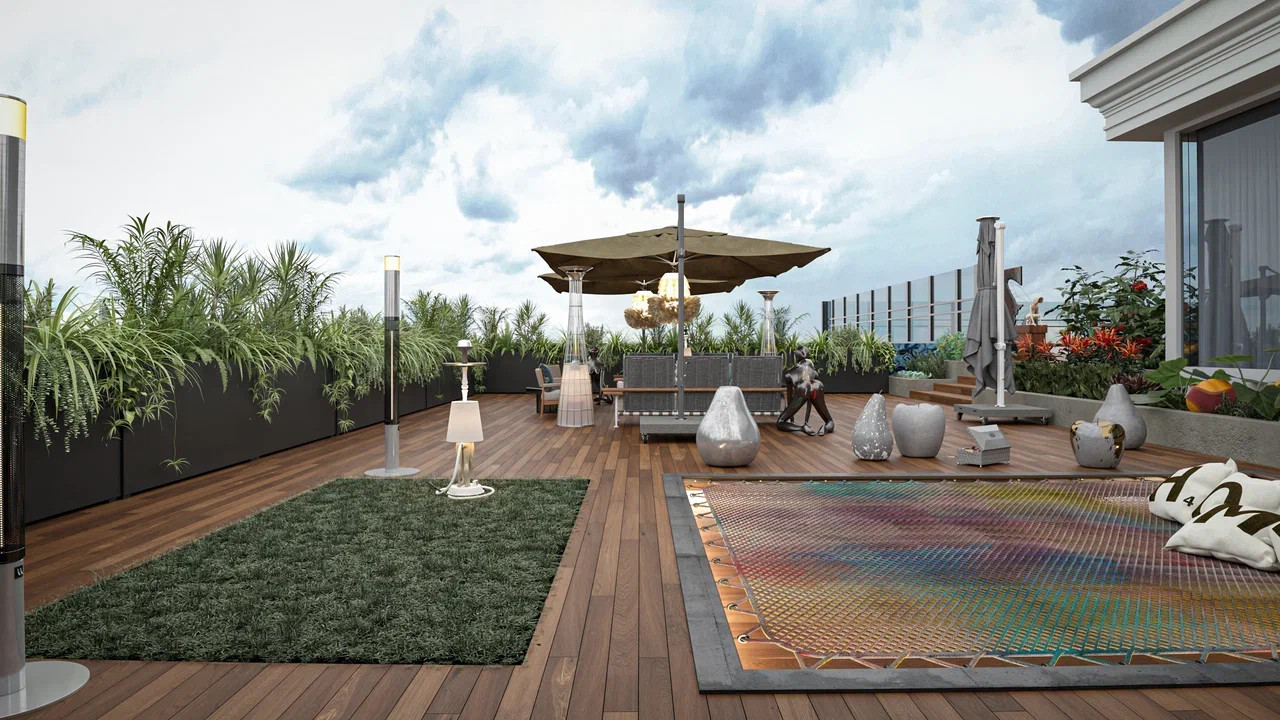 Терасса пент-хаус