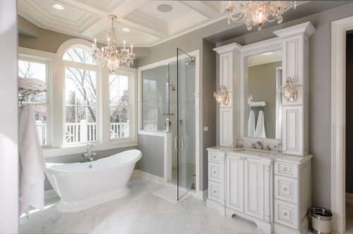 Design Moment: Chandeliers in the Bathroom – the House of Grace
