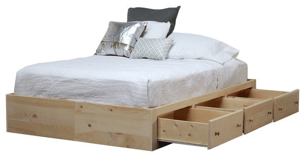 Full Size Captains Bed 6 Drawers Pine Wood Contemporary Platform Beds By Gothic Furniture Gv13f6 P Un Houzz