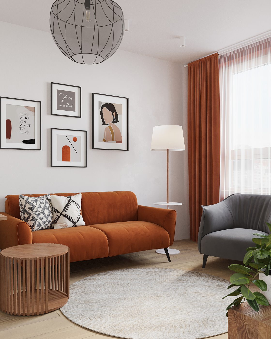 Дизайн проект квартиры ЖК Панин 72м